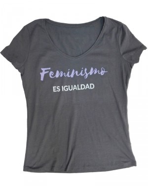 Camiseta algodón orgánico feminista