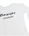 Camiseta feminista manga francesa