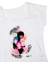 Camiseta feminista oversize