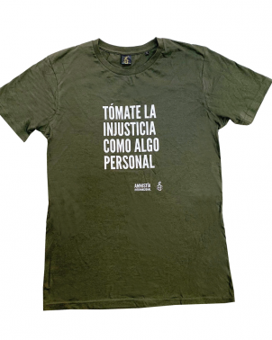 Camiseta hombre ecológica solidaria