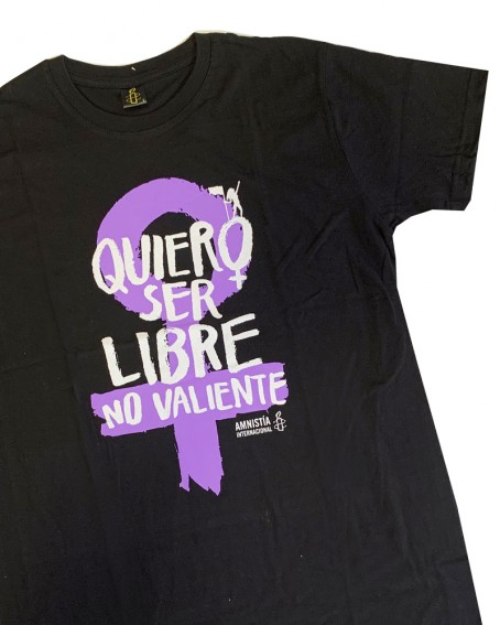 Camiseta feminista para hombre Amnistía Internacional