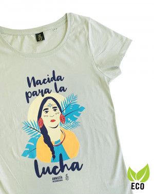 Camiseta ecologista y feminista mujer