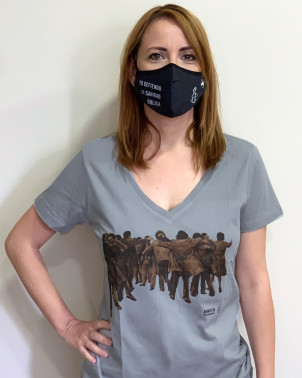 Camiseta mujer Juan Genovés de algodón orgánico