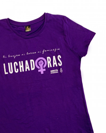 Camiseta feminista luchadoras