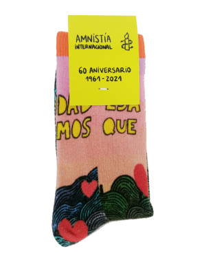 Calcetines para regalas Amnistía Internacional
