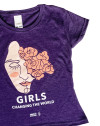 Camiseta feminista niñas