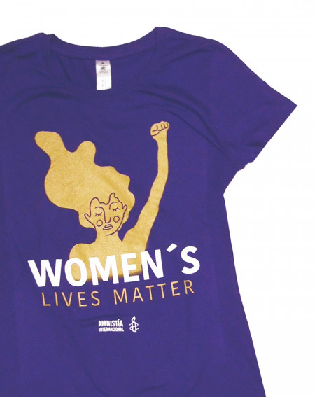 Camiseta feminista derechos de la mujer