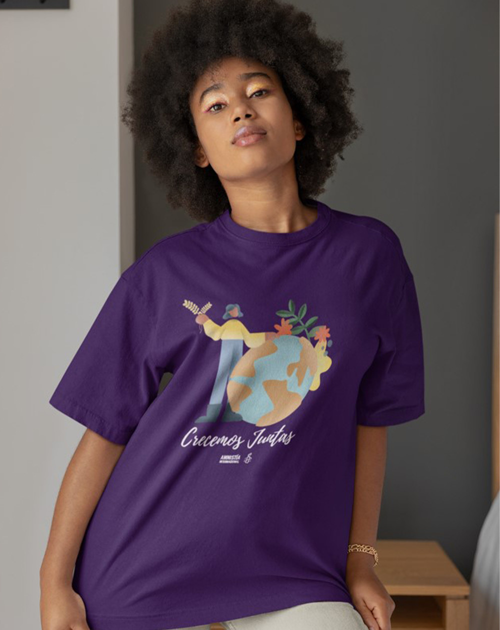 Camiseta unisex 8M Crecemos | Tienda Internacional